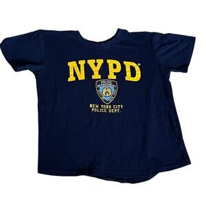 New York City Police Blue T-Shirt Large Officially Licensed NYPD Product